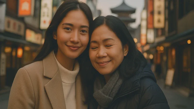 10 Potret Febby Rastanty Liburan di Jepang, Momen Hangat Quality Time Bersama Ibu